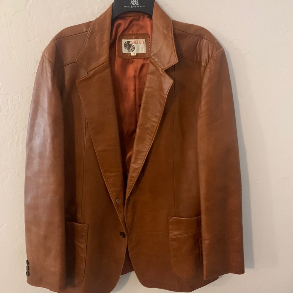 Vintage Silton leather jacket